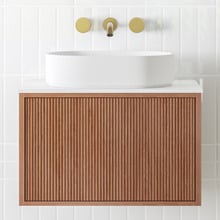 Clifton Ensuite 600mm Wall Hung Single Vanity